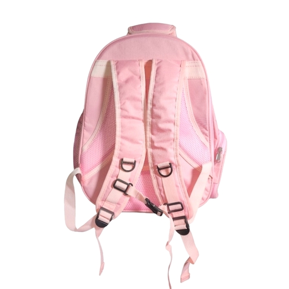 XZKING Pink Bubble Expandable Small Pet Cat Dog Backpack Carrier 12.5"X11"X16.5" - Picture 4 of 11